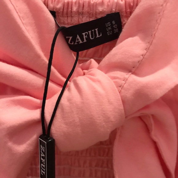 Light pink Bowknot Cami Dress - Picture 6 of 6